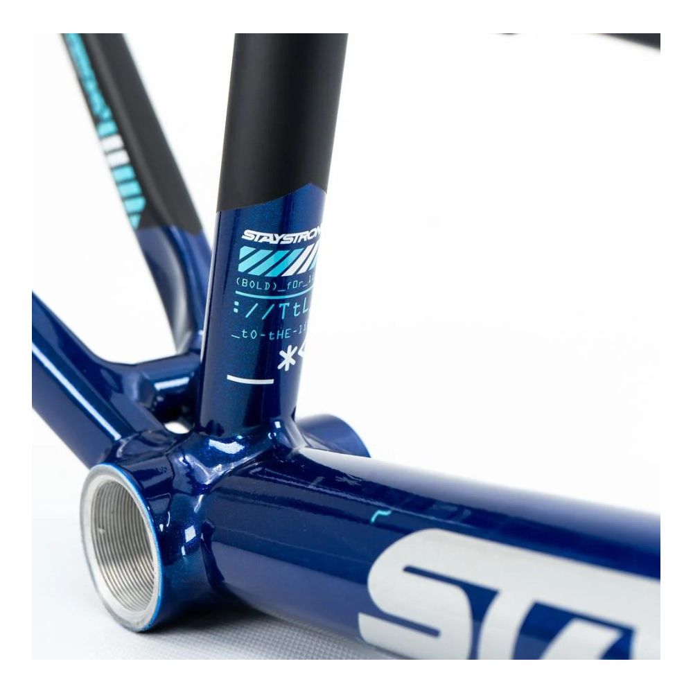Cadre Stay Strong For Life v5 2025 - Disc - Bleu / Noir
