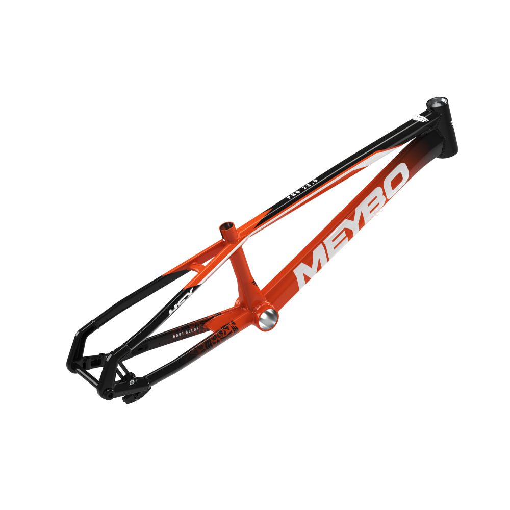 Cadre Meybo HSX AL 2025 Orange / Noir / Blanc