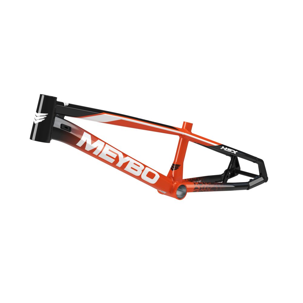 Cadre Meybo HSX AL 2025 Orange / Noir / Blanc