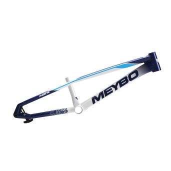 Cadre Meybo HSX AL 2025 Blanc / Bleu Navy / Bleu